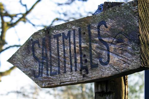 Saltmills Sign