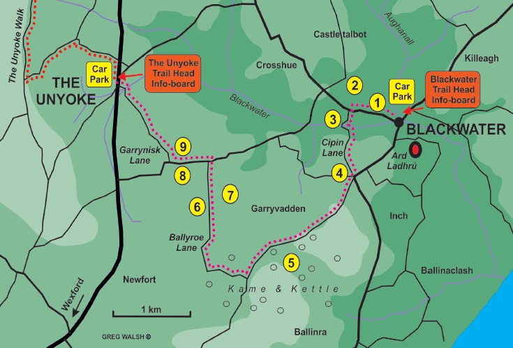 Blackwater Forest Trail Map