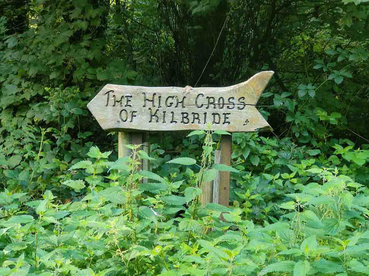 High Cross of Kilbride Sign